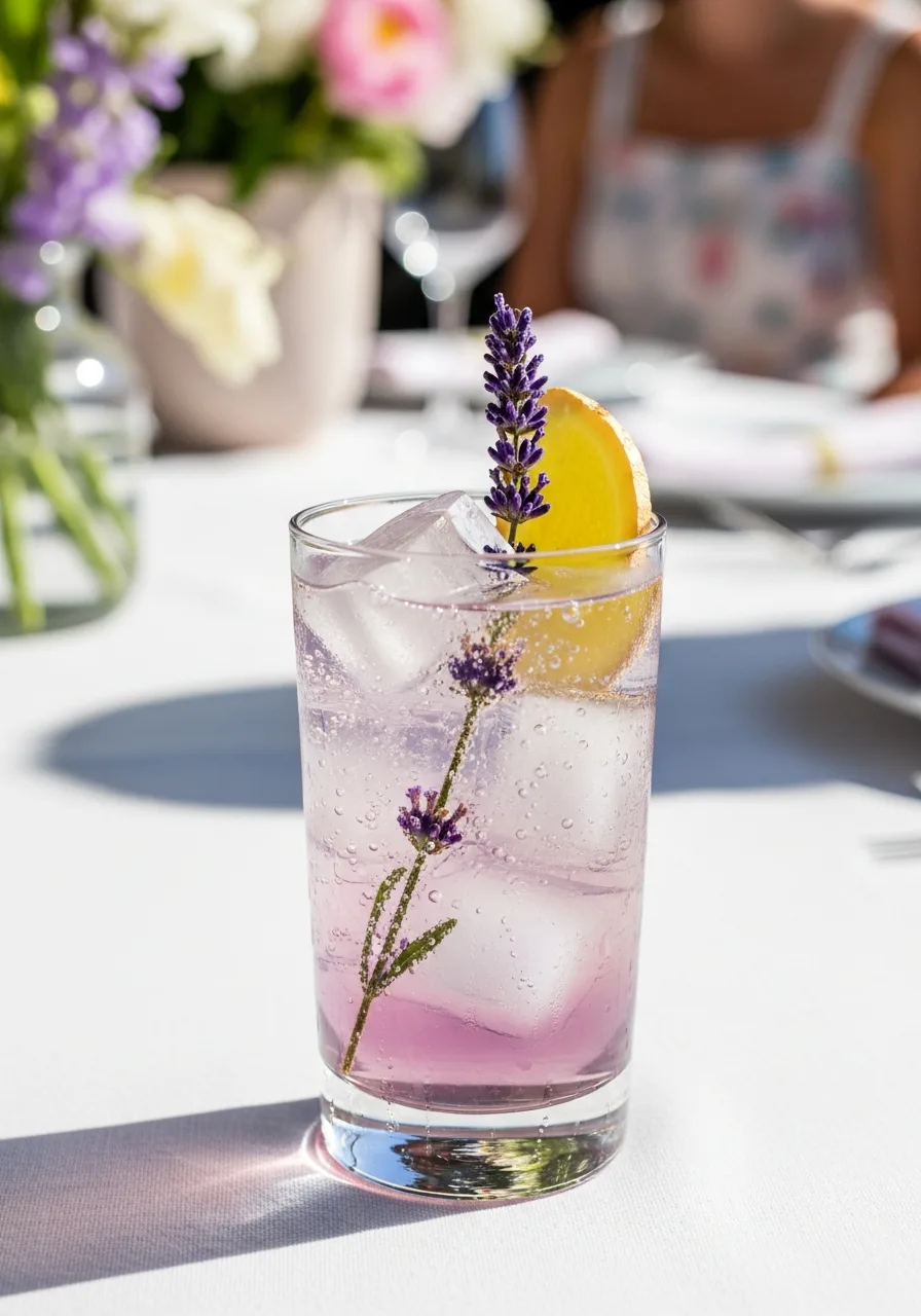27. Lavender Ginger Collins Mocktail