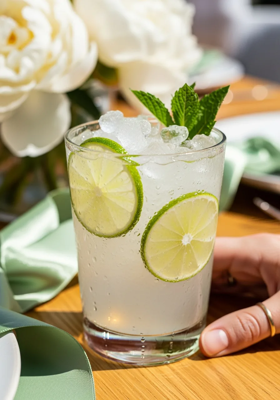 38. Coconut Water Lime Refresher
