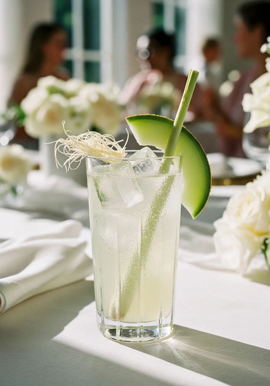 6. Honeydew Lemongrass Fizz