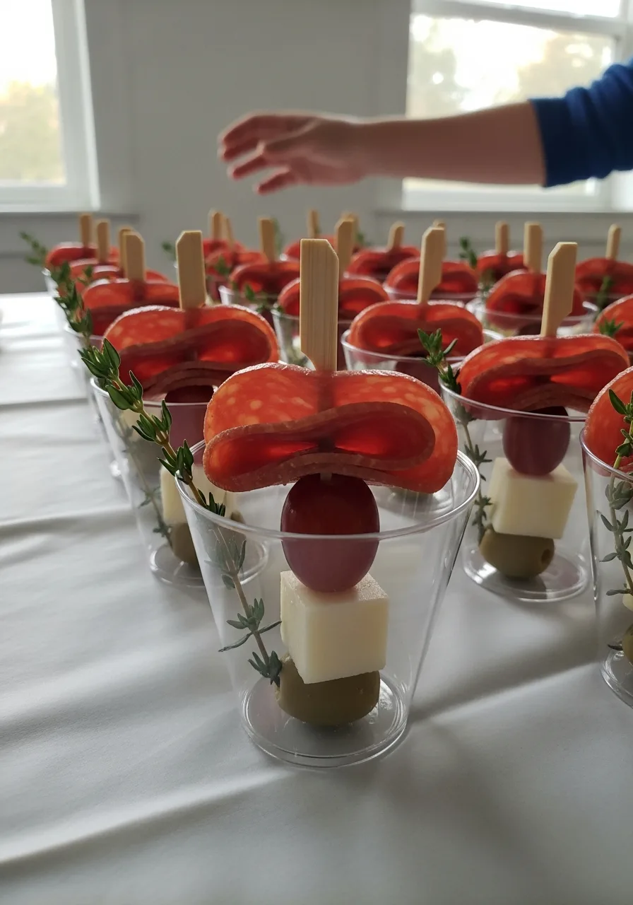 10. Individual Charcuterie Cups