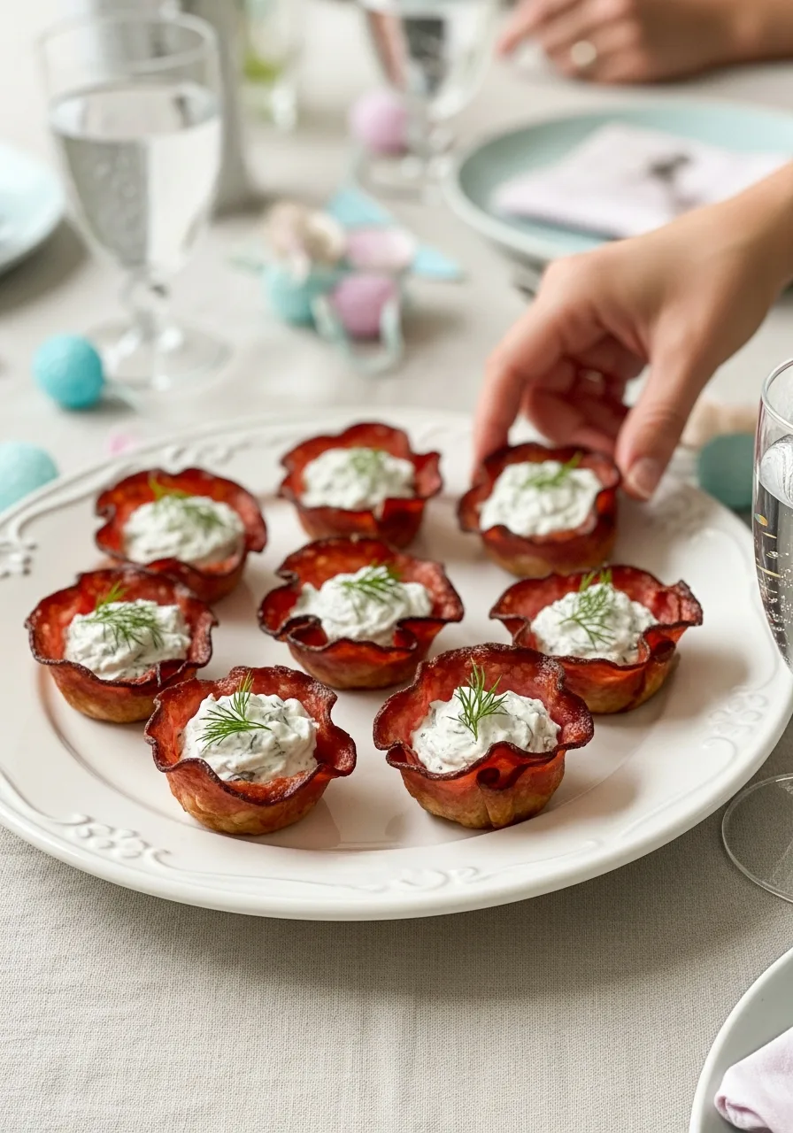 13. Italian Salami Cups