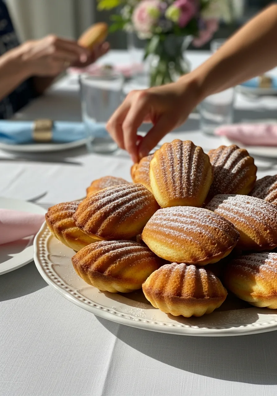 44. Madeleines with Soft Texture