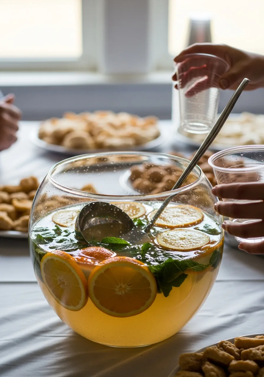 51. Baby Shower Punch in Theme Colors