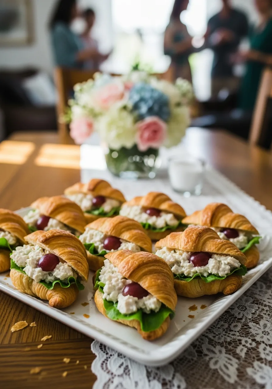 7. Chicken Salad Croissants
