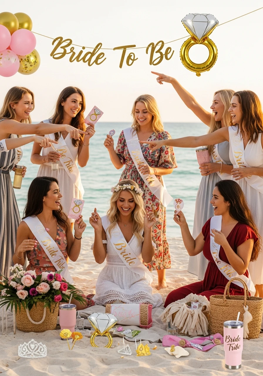Beach Scavenger Hunt - beach bachelorette party ideas