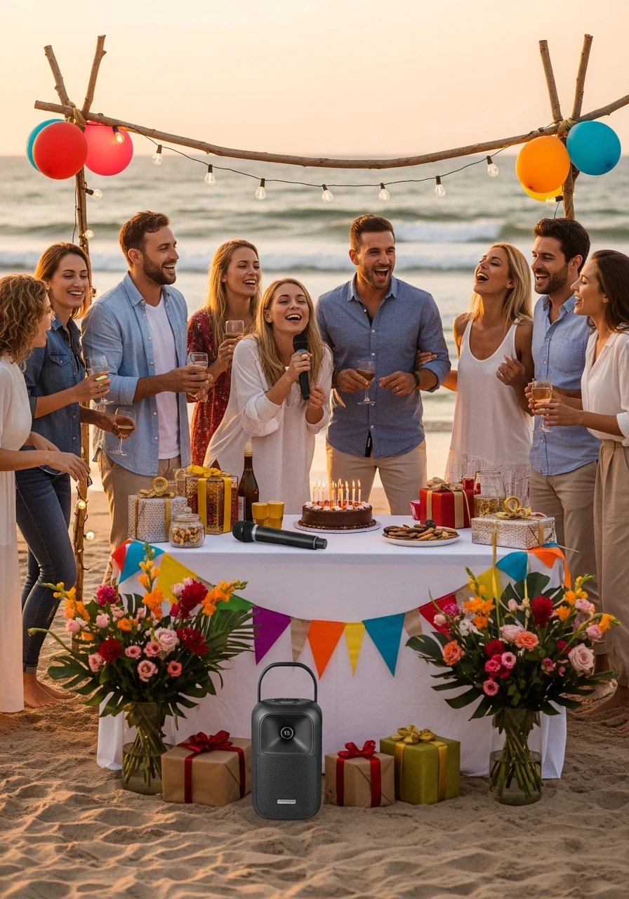 Seaside Karaoke Party - Beach Birthday Party Ideas