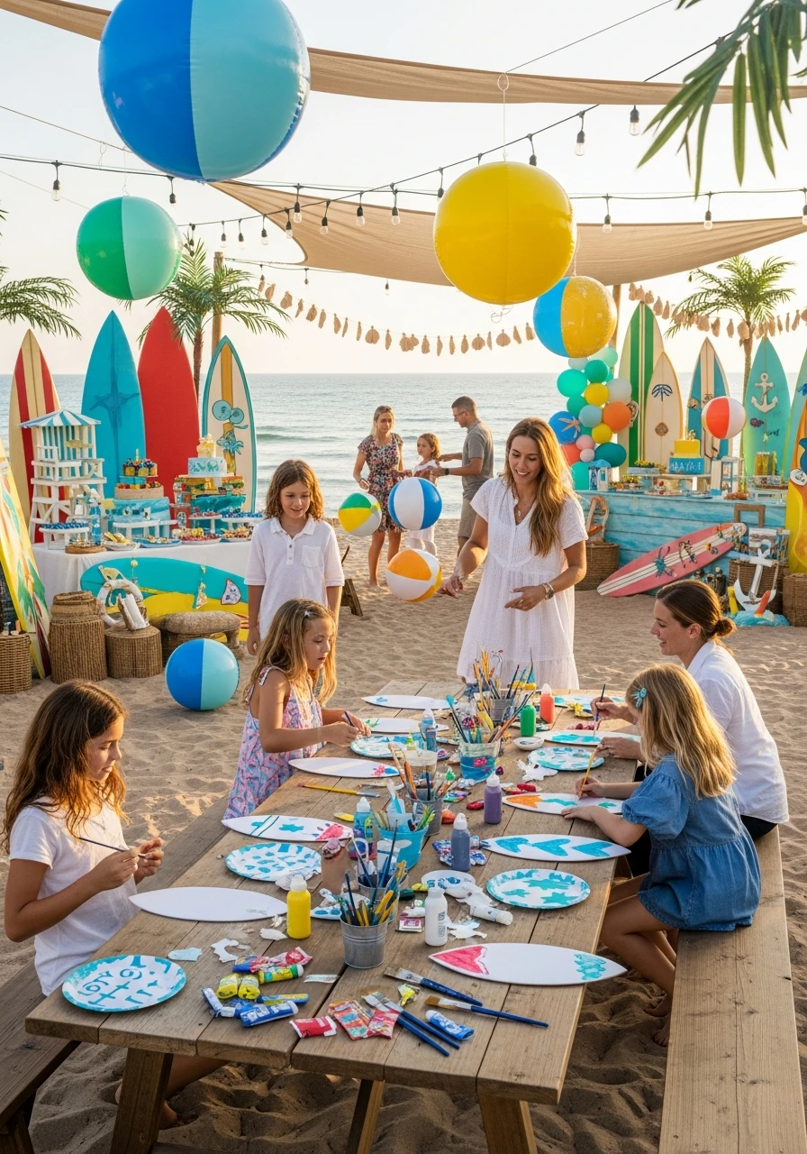 Surf’s Up Beach Bash - Beach Birthday Party Ideas