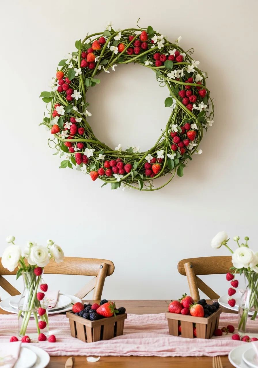 24. Berry Vine Wreath