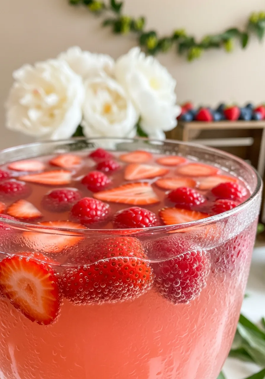 28. Pink Lemonade Punch