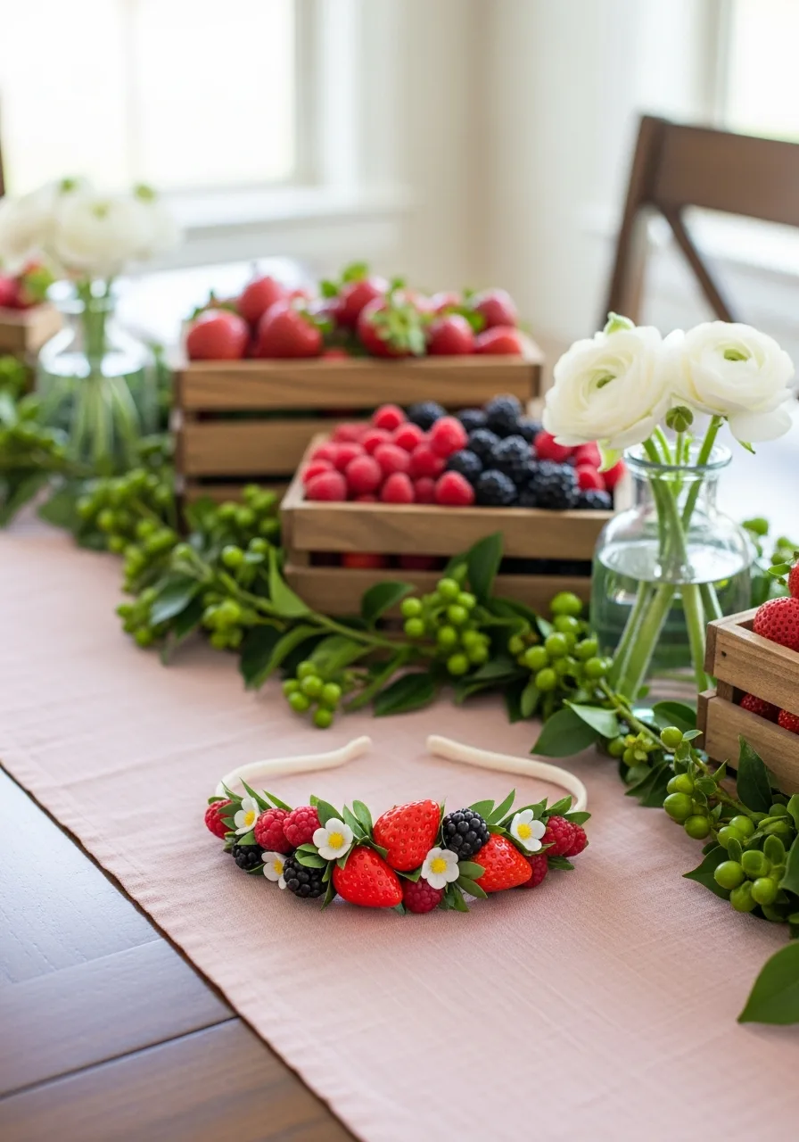 30. Berry Headband for Mom