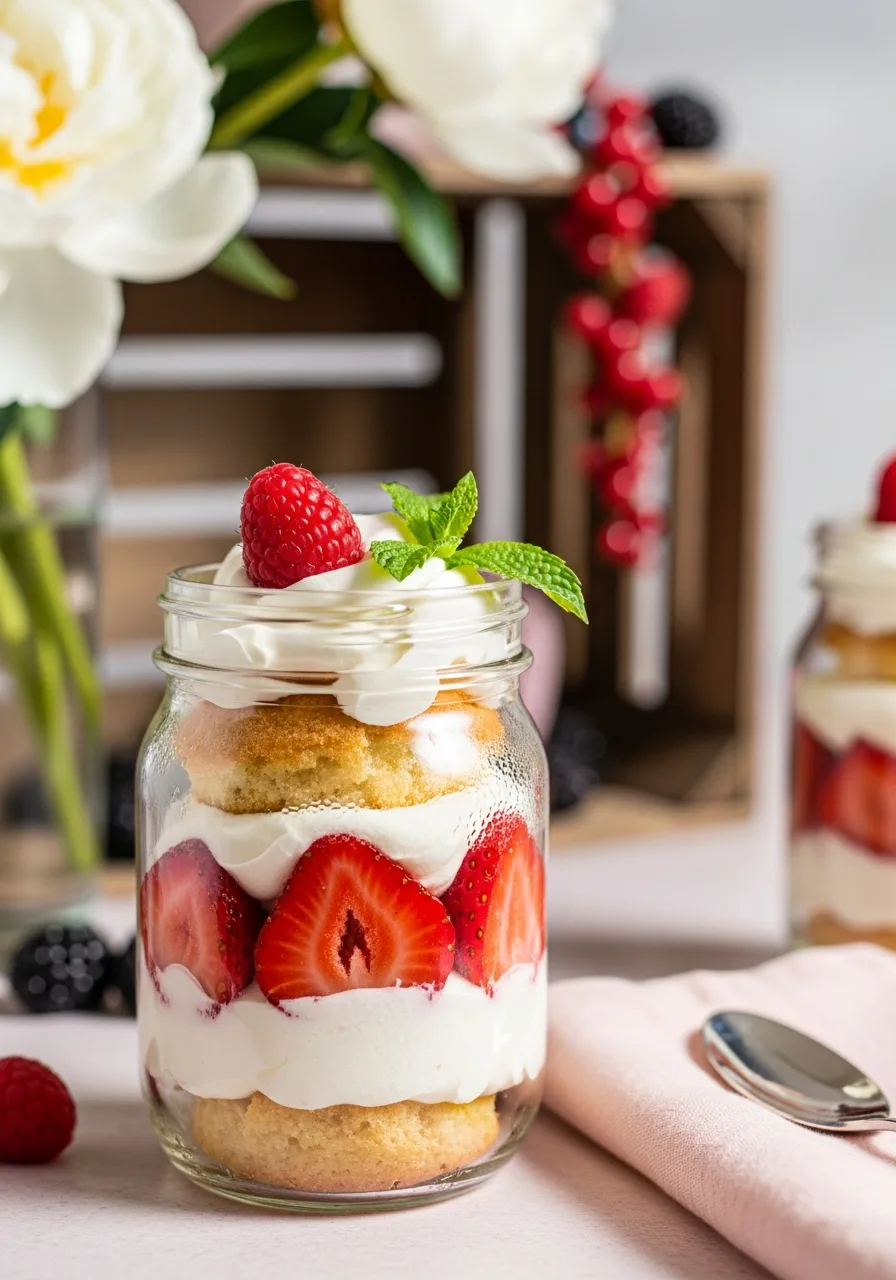 6. Shortcake Mason Jars