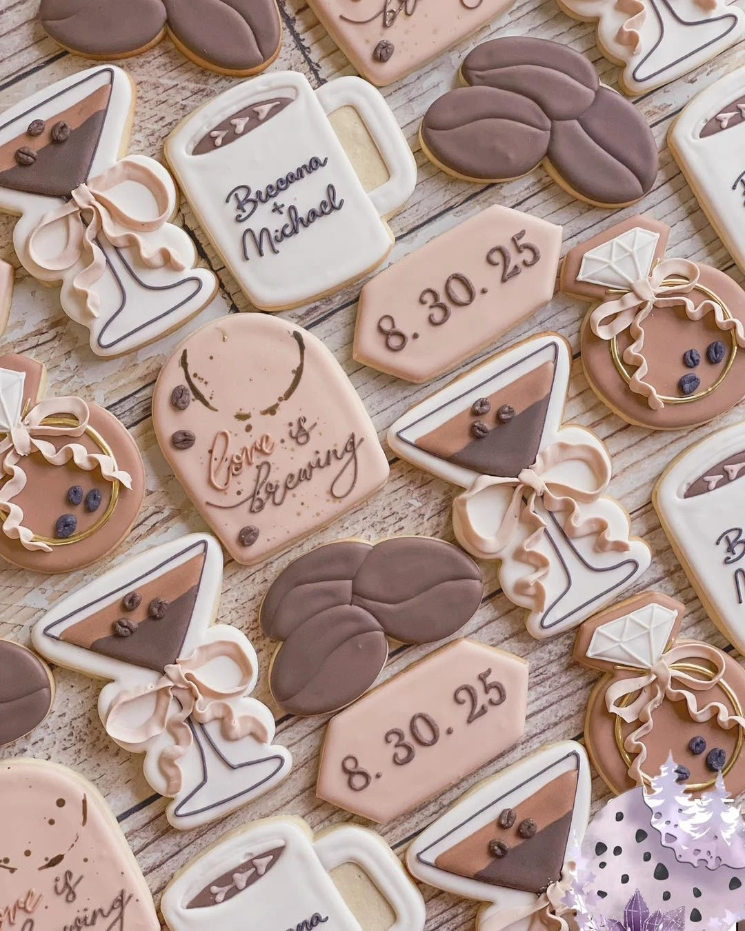 13. Coffee 'Love Is Brewing' Set