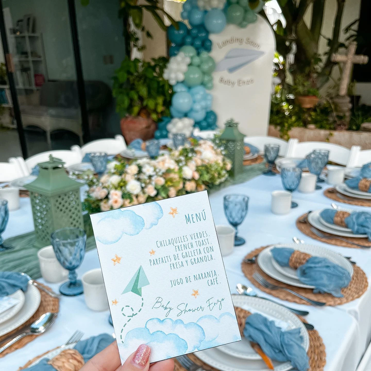 23. Printed Menus at Each Seat