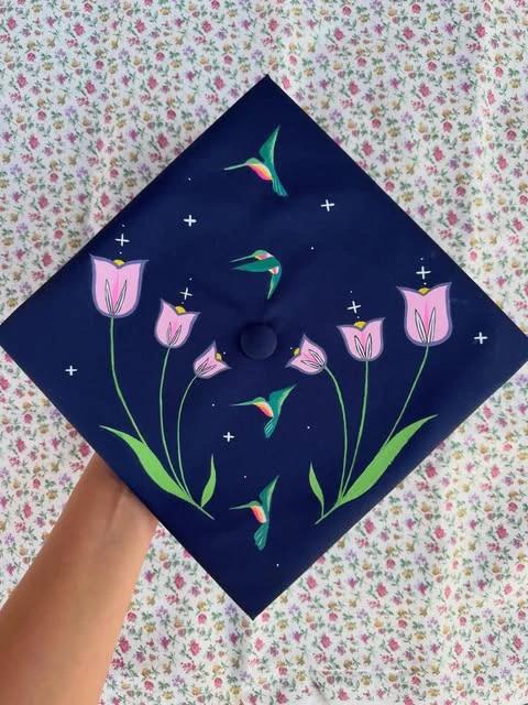 20. Minimalist Painted Florals