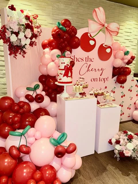 7. Tiered Dessert Display