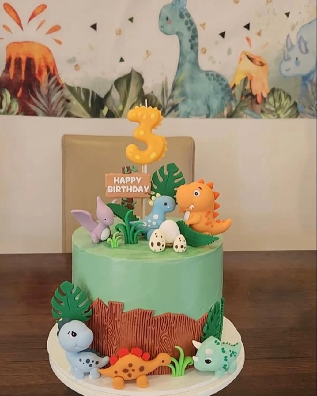 17. Fondant Character Cake