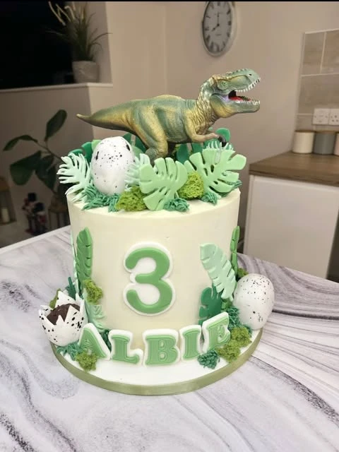 18. Realistic Toy Cake Topper