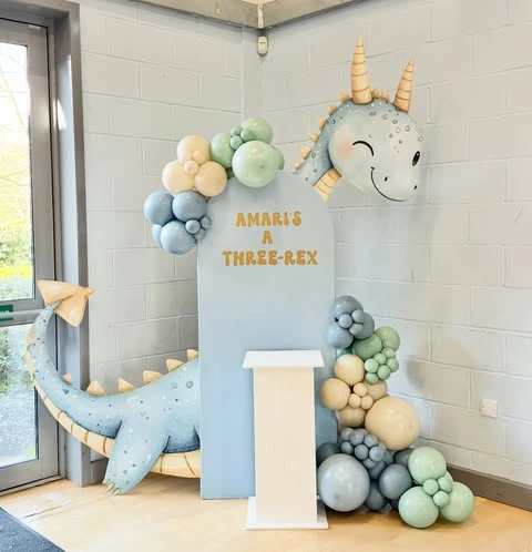 7. Three-Rex Pastel Cutout