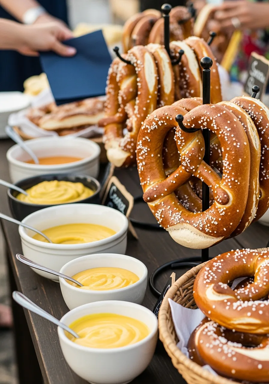 11. Soft Pretzel Station