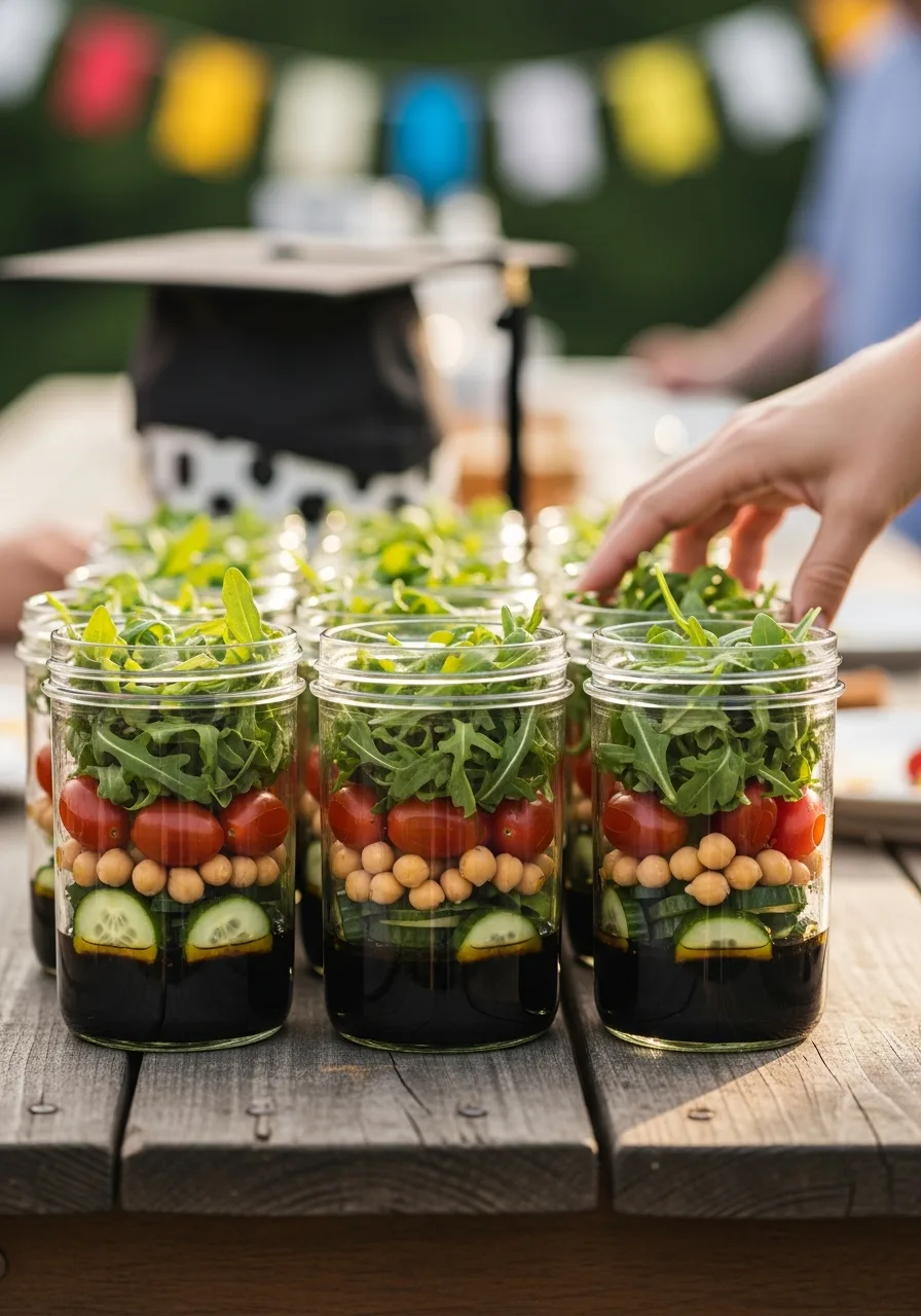 12. Salad Shaker Jars