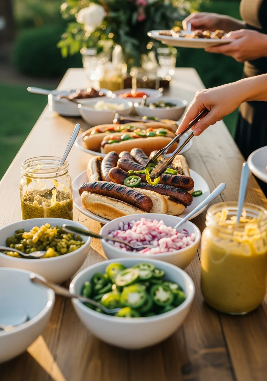 14. Gourmet Hot Dog Bar