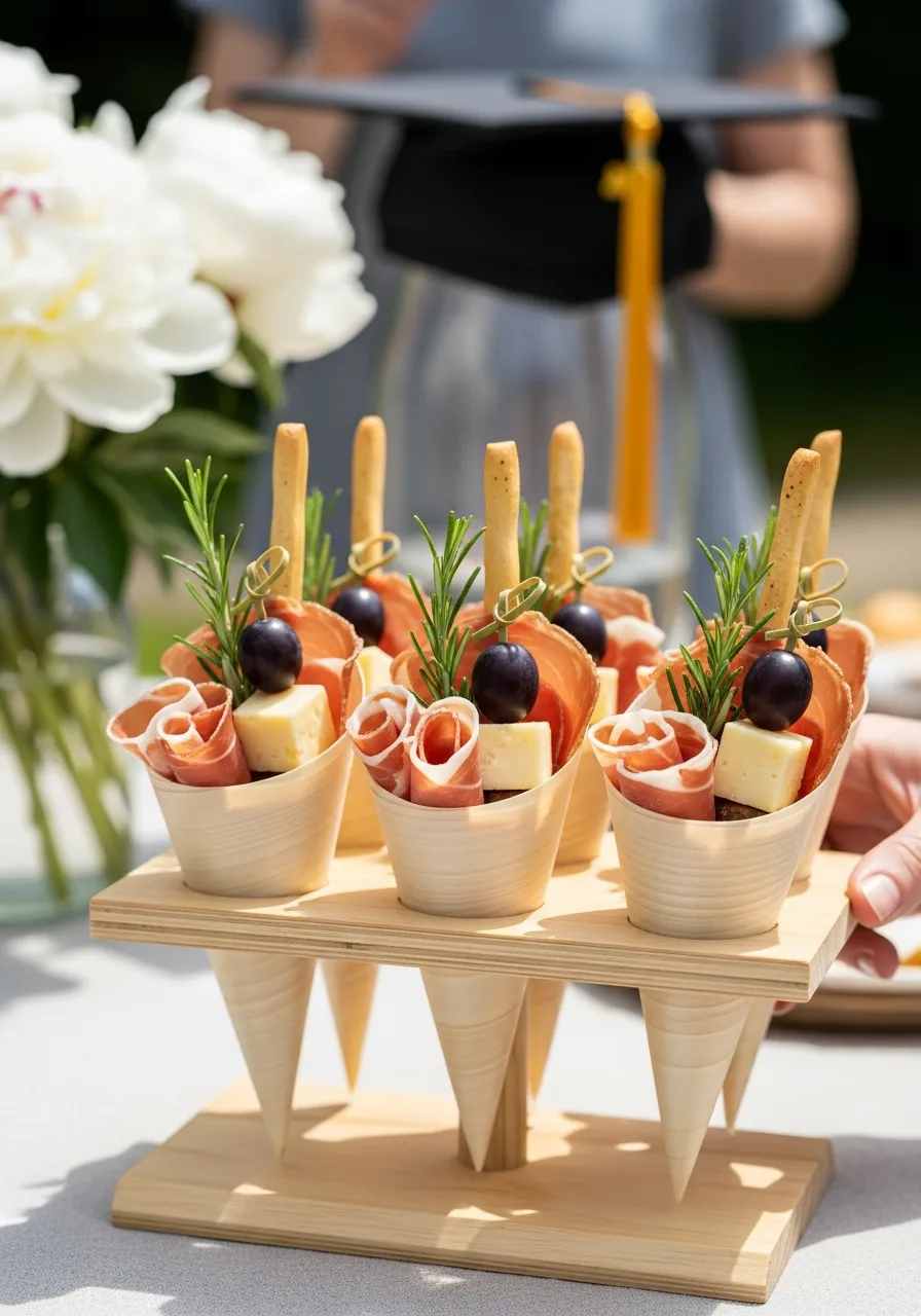 25. Charcuterie Cones