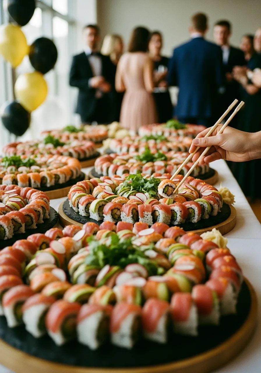 26. Sushi Roll Platters