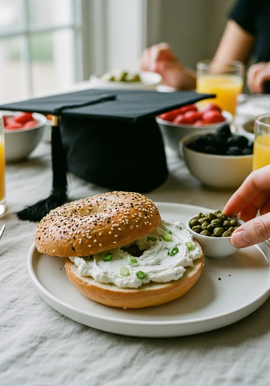 36. Bagel and Cream Cheese