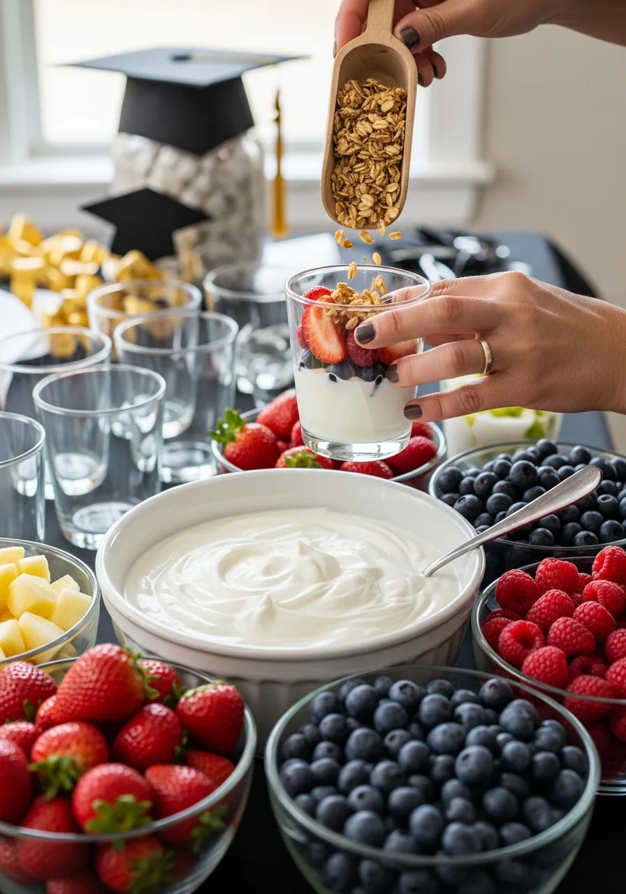 37. Yogurt Parfait Station