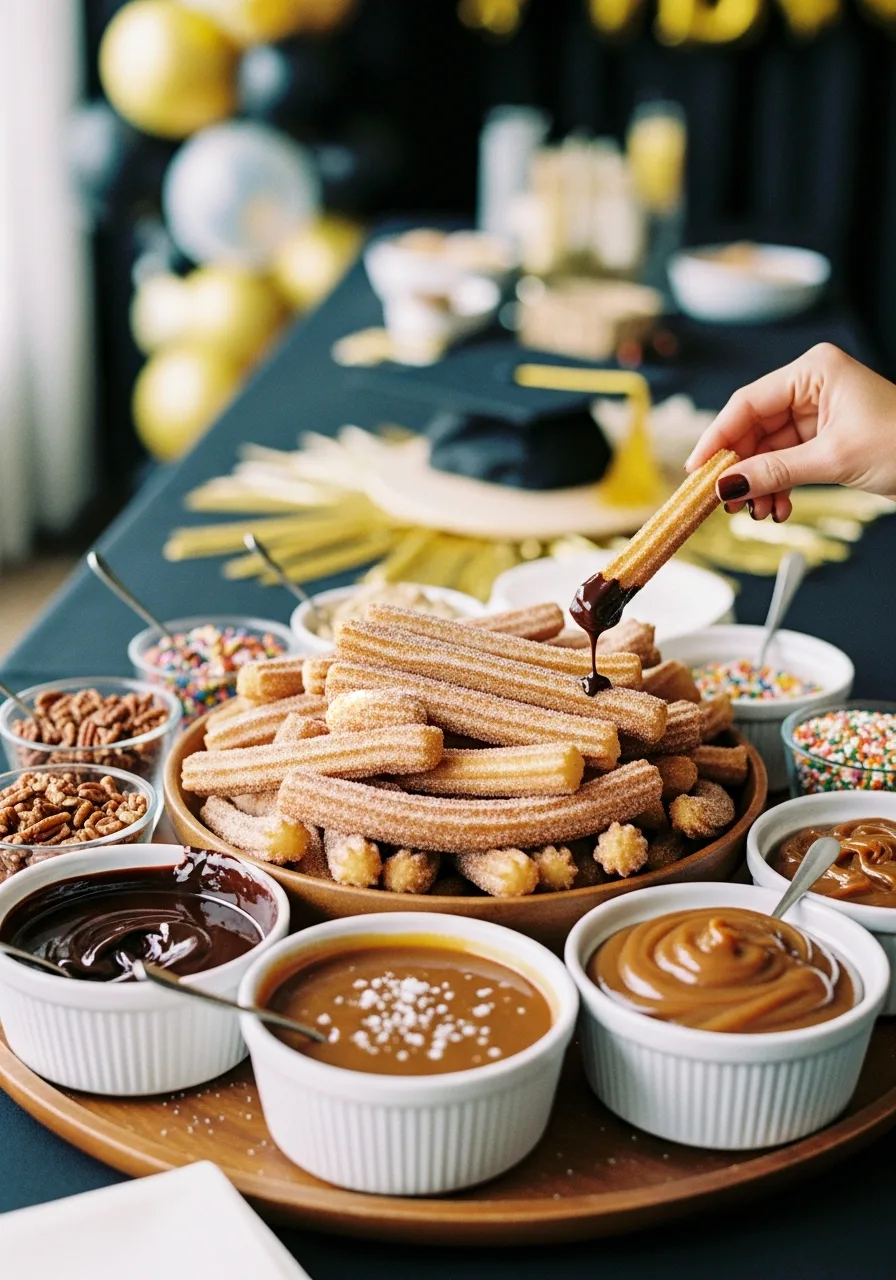 40. Churro Dipping Station