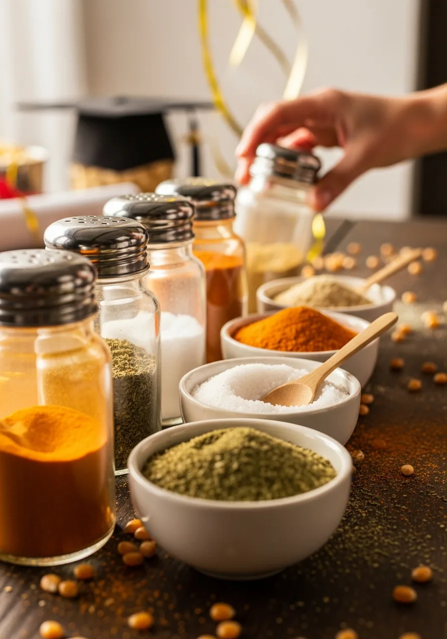 5. Popcorn Seasoning Bar