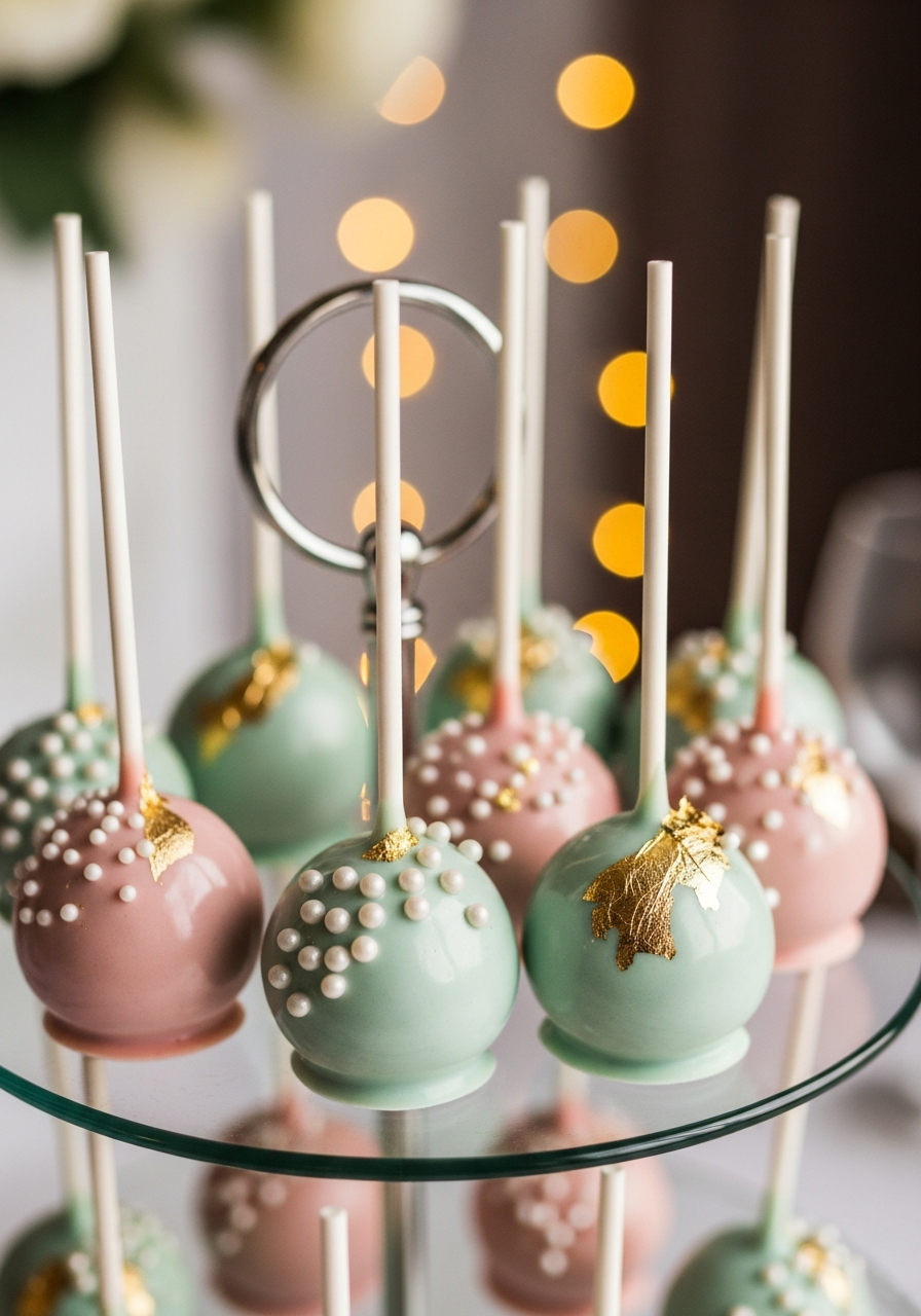 11. Stylish Cake Pops
