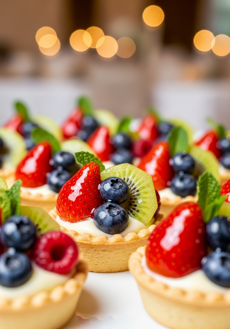13. Mini Fruit Tarts