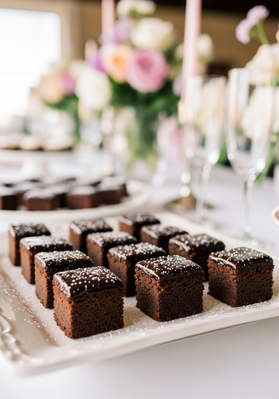 16. Rich Brownie Bites