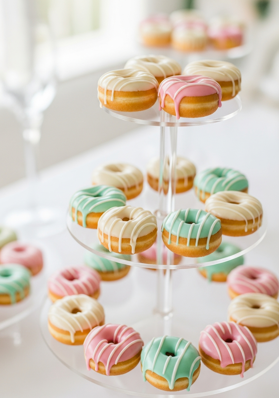 17. Mini Glazed Donuts