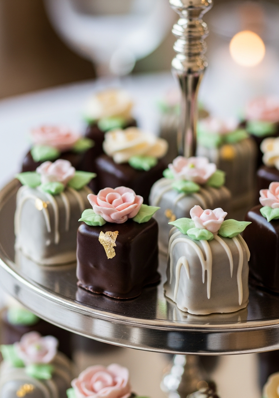 18. Elegant Petit Fours