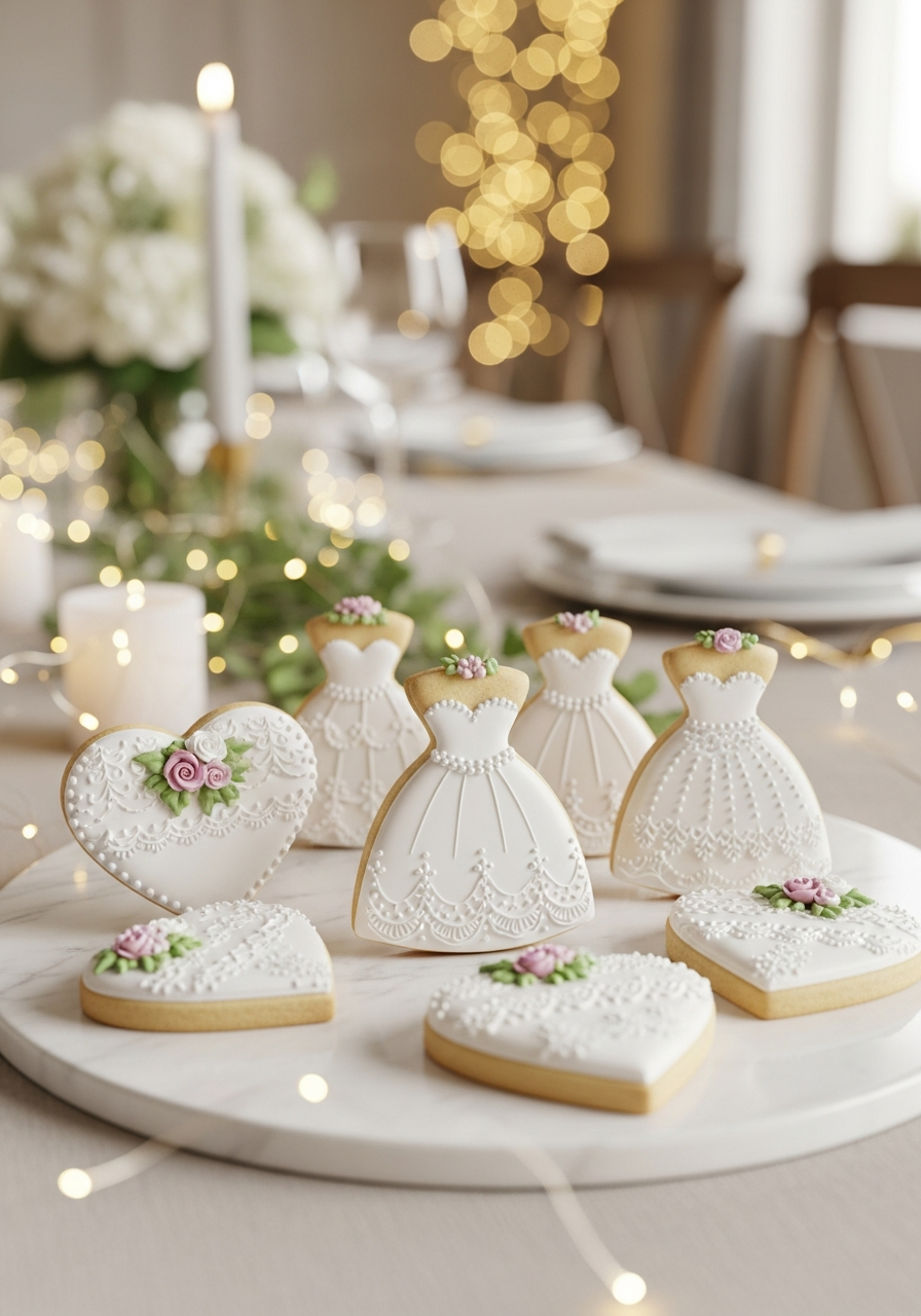 21. Bride Sugar Cookies