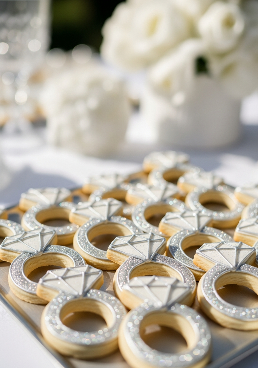 22. Diamond Ring Cookies