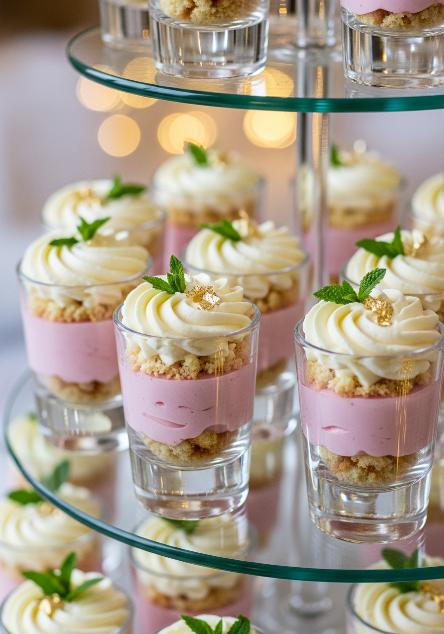 24. Bridal Dessert Shooters