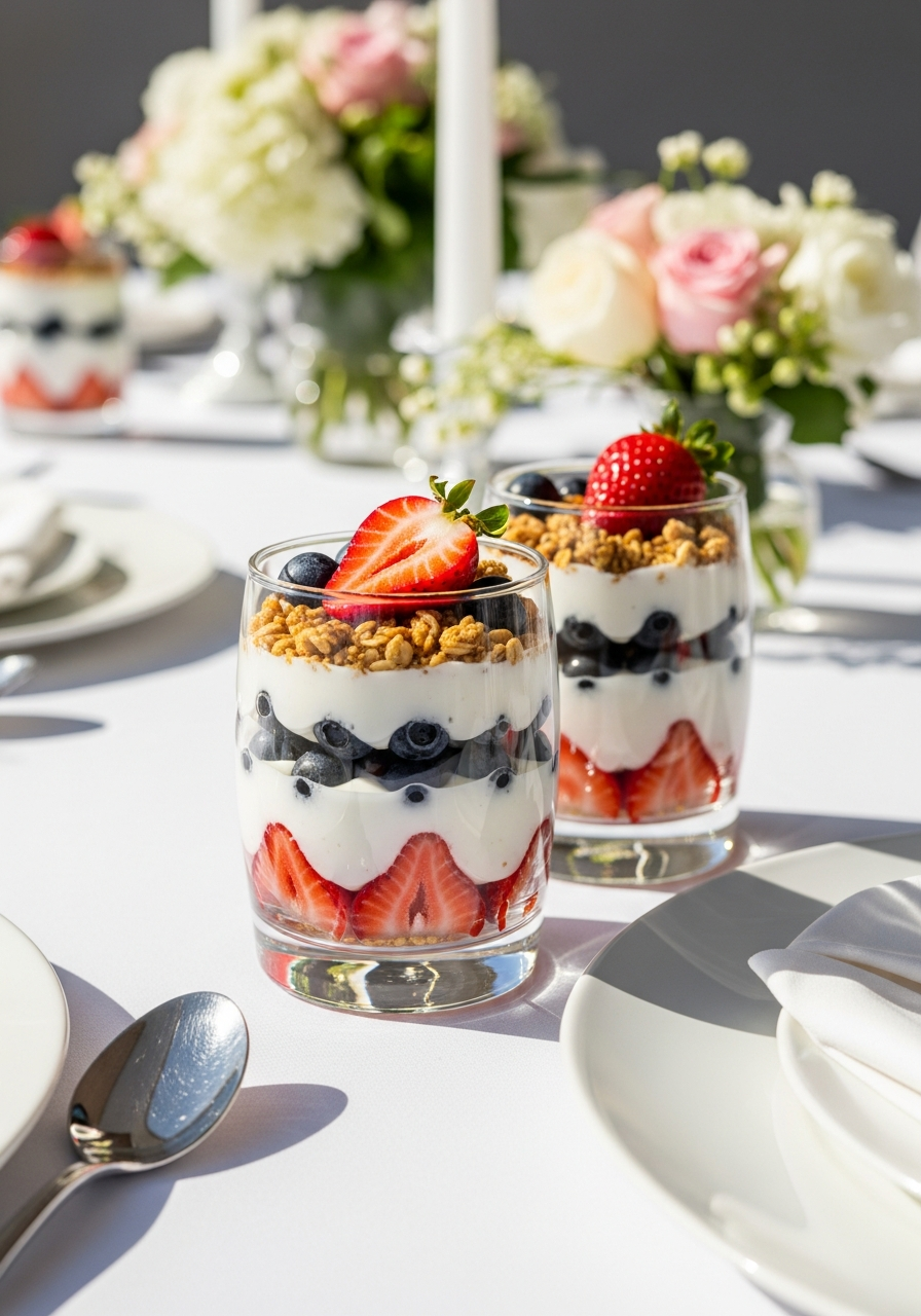 31. Berry Yogurt Parfaits