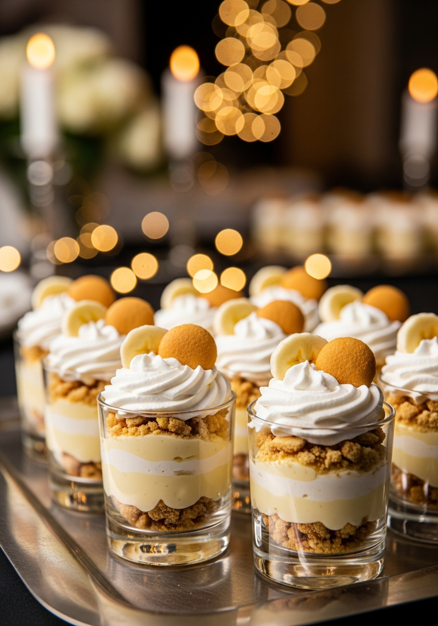 39. Mini Banana Pudding Cups