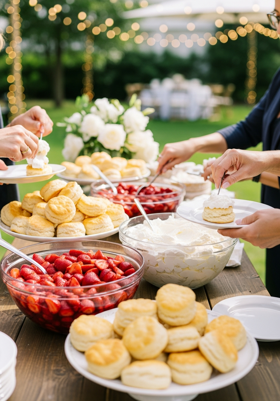 42. DIY Shortcake Bar