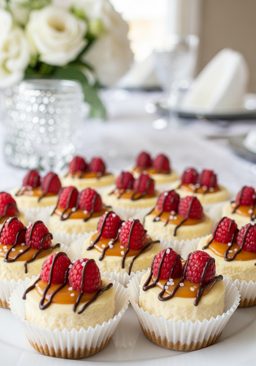 9. Mini Individual Cheesecakes