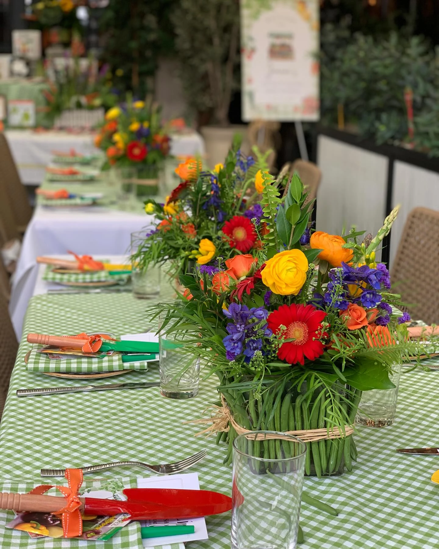 29. Place Favors on Plates