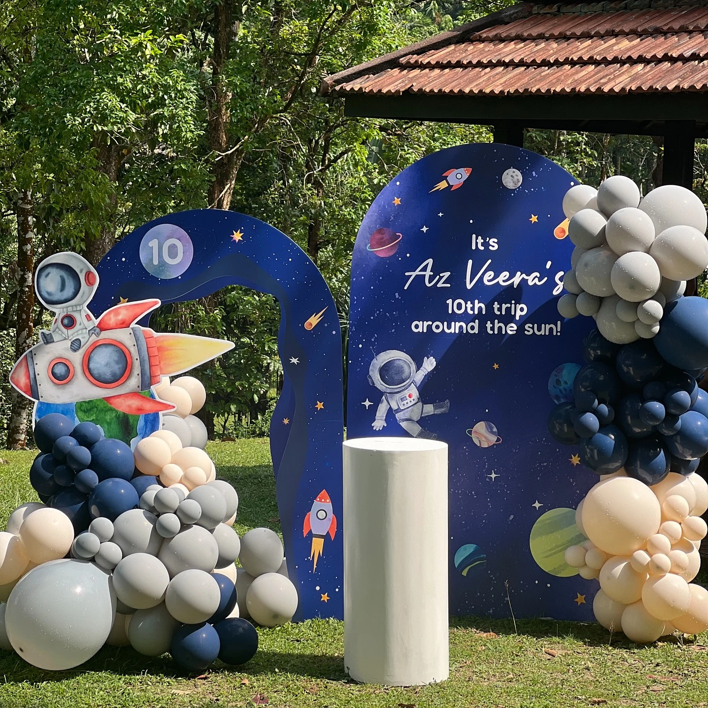 11. Custom Printed Backdrop