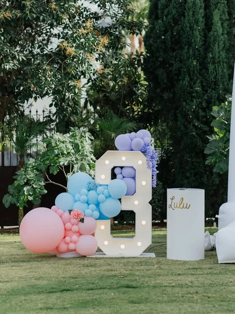 12. Marquee Number Rental