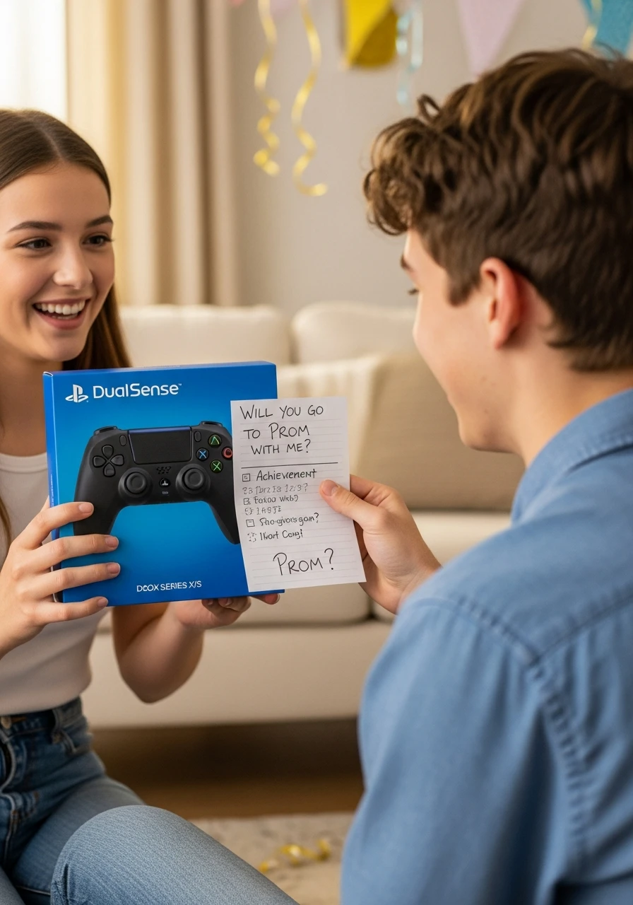 Level Up to Prom - Promposal Ideas for Him