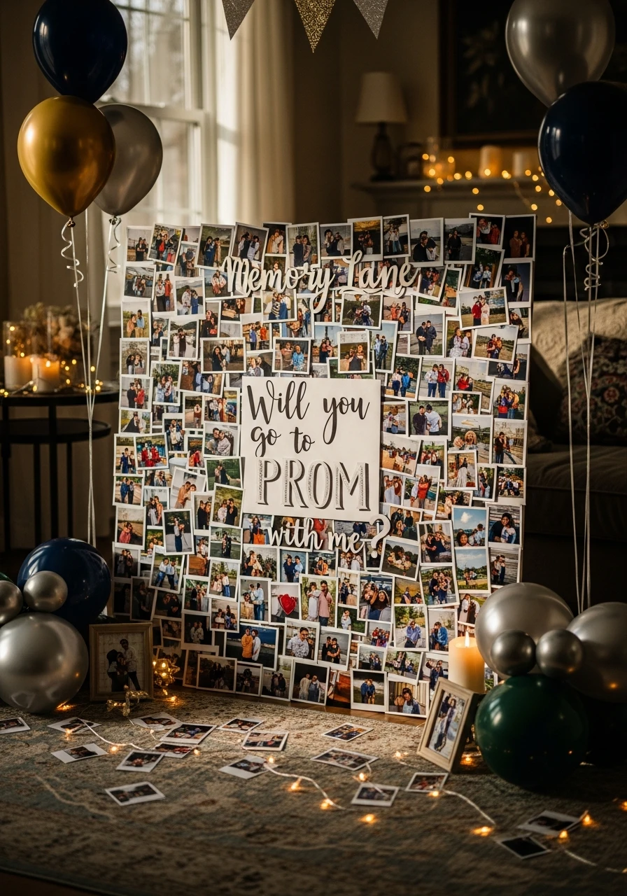 Memory Lane Promposal - Promposal Ideas for Him