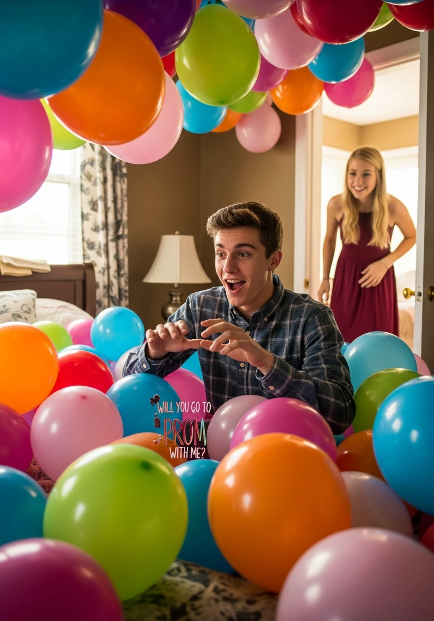 Room Full of Prom - Promposal Ideas for Him