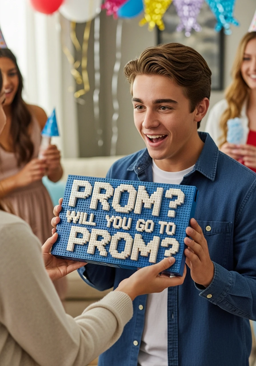 Build Our Prom Date - Promposal Ideas for Him